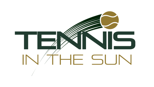 Tennis in the sun, tennis in the sun logo